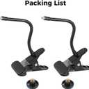 2Pack Flexible Clamp Mount Compatible with Blink Outdoor 4 (4th Gen)/(3rd Gen) XT3/Blink XT/XT2/Mini, Perfect Angle with Gooseneck Arm, Attach Your Blink Outdoor Camera Wherever You Like