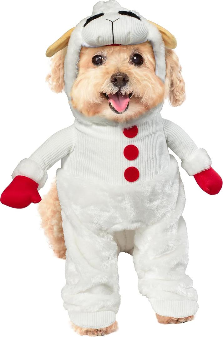 Lamb Chop: Pet Costume for For Dogs or Cats by Rubies, XL (Extra Large)