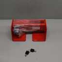 Container Locks, Heavy Duty Cargo Lock, Container Door Locks, Semi Trailer Door Lock, Semi Truck,Anti-Theft, Rust-Proof,Cargo Security, Bolt Cutter Resistant,Key Lock, Mechanical