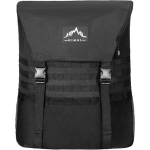 Himal Outdoors Spare Tire Trash Bag, Spare Tire Storage Bag, SUV Trunk Organizer for Outdoor Off-Road Recovery Gear, Black