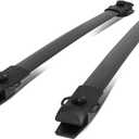 Auto Dynasty Roof Rack Cross Bars Compatible with 2011-2020 Toyota Sienna, 150lbs Rooftop Cargo Bars Aluminum Anti-Corrosion Bolt-On Roof Rails Luggage Bike Kayak Racks Side Rails
