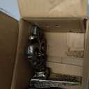 Door Stoppers for Bottom of Door Cast Iron Decorative Door Stop Wedge Doorstops (Antique Gold)