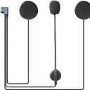 EJEAS Motorcycle Bluetooth Headset Accessory Noise Reduction Earpiece and Microphone, Specially V6PRO Bluetooth Intercom