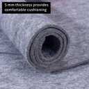 Extra Large Area Rug Liner, 9x12 Foot Thick Felt Pad for All Floors, Keeps Rugs Softly and Securely in Place