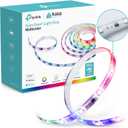 Kasa Smart LED Light Strip, 50 Color Zones RGBIC, 16.4ft Wi-Fi LED Strip Works w/ Alexa, Google Home & SmartThings, High Brightness, 16M Colors, PU Coating, Trimmable
