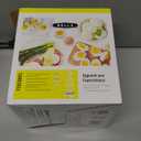 BELLA Rapid Electric Egg Cooker and Omelet Maker with Auto Shut Off, for Easy to Peel, Poached Eggs, Scrambled Eggs, Soft, Medium and Hard-Boiled Eggs, 14 Egg Capacity Tray, Double Tier, Yellow