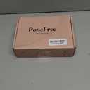 PoseFree Womens Seamless Wireless Supportive Bra Push Up Comfort Soft No Underwire Full Coverage T-Shirt Bra (Large, Nude+black)