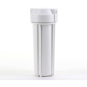 Hydronix HF4-10WHWH38 Water Filter Housing 10" RO, Whole House, Hydroponics - 3/8" Ports, Double O-Ring, White