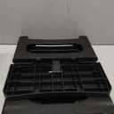 Folding 2-Step Stool for Adults Kids Non-Slip Collapsible Portable Step Stool for Kitchen Home Toilet Bedroom Office Bathroom Rv,Holds 300 Lbs(Black)