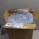 Litanika Queen Quilt Bedding Set, Grayish Blue Summer Lightweight Soft Comforter Bedspreads & Coverlets, Boho Farmhouse Bedding Cover Bed Decor All Season, 3 Pieces (1 Quilt, 2 Pillowcases)