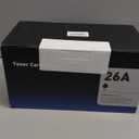 26A Toner Cartridge Compatible for HP 26A Black Toner Cartridge CF226A 26X CF226X Work for Laser Jet Pro MFP M426fdw, M426fdn, M402dn, M402dne, M402dw, M402n, M426, M402 Series Printer, 2 Pack