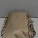 JANCANOPY 10x10 Canopy Replacement Top with Air Vent Silver Coated for Straight Leg Canopy Frame, (Khaki)