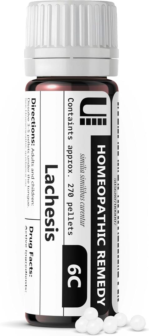 Lachesis 6C Homeopathic Remedy, 270 Pellets