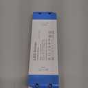 12V 60W LED Driver Power Supply 5A, 100V-130V AC to 12V DC Constant Voltage LED Transformer, Ultra Slim Low Voltage Adapter for 12 Volt LED Strip Light MR16 MR11 G4 Bulbs