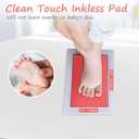 Inkless Baby Hand and Footprint Kit,Clean Touch Ink Pad for Baby Footprint Kit,No Mess Dog Paw Print Kit,DIY Footprint Ink for Baby Keepsake Gifts for Boys and Girls (2Pack-Large)