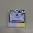 Instant Print Camera for Kids, Christmas Birthday Gifts for Girls Boys Age 3-15, 1080P Selfie Portable Digital Video Camera with 32GB SD Card, 3-Colored Print Paper - Blue