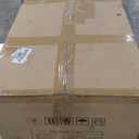 Tribesigns Mirrored Console Table, 39 Modern Entryway Table with C-Shaped Base, Glass Hallway Sofa Tables for Living Room & Entrance, Silver