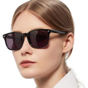 MARE AZZURO Sunglasses Readers for Women 50 75 100 125 150 175 200 225 250 275 300 325 350 375 400 (Black, 1.25)