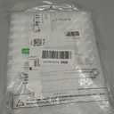 Shower Curtain Liner 74 Inches Long, EVA Heavy Duty Clear Shower Liner with 3 Strong Weights, 3D Square, 72 x 74 Inch