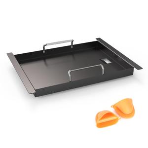 Griddle Replacement Top for Mont Alpi 400 Series Grills, 17.7" x 13.8" x 2"