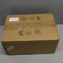 Teenyyou 6 Pcs Amber Hammered Glass Shade Replacements for Pendant Light Fixtures Glass Lamp Shade Cover, 1-5/8 Inch Fitter E26 Base, 4"w x 6"h, Replacement Lamp Globe for Chandelier Wall Sconce