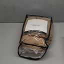 Tribeca Living California King Luxury Solid Flannel Extra Deep Pocket Fitted Sheet, Fits up to 24" Mattress, Cashmere