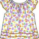 New Look 6663 Babies Dress, Top and Shorts Sewing Pattern Size 7-24 lbs.