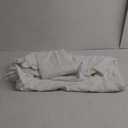 Bedsure 100% Washed Cotton Duvet Cover Oversized King - Natural White Minimalist Cotton Duvet Cover Linen Like - GentleSoft Plain Simple Bedding (Natural White, Oversized King, 120"x98")