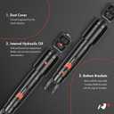 A-Premium Front Shock Absorber Compatible with Hummer H3 2006-2010, 2-PC Set