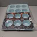 KitchenAid 12-Cup Nonstick Aluminized Steel Muffin Pan, Mineral Water