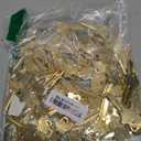 Brass Finish Uncut Key Blanks, SC4 (6SH1) Blank Keys, SC4 Key Blanks 6 Pin (100-Pack)