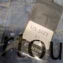 CHARTOU Women's Distressed Packaged Hip Irregular Ruffle Tiered Maxi Long Denim Skirt (Blue)