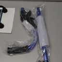 PELEGON Quad Cane (300LB) - Adjustable Walking Cane with A Large 4 Pronged Base for Extra Balance & Stability, Walking Canes for Seniors, Walking Cane for Men & Women, Walking Sticks (Blue)