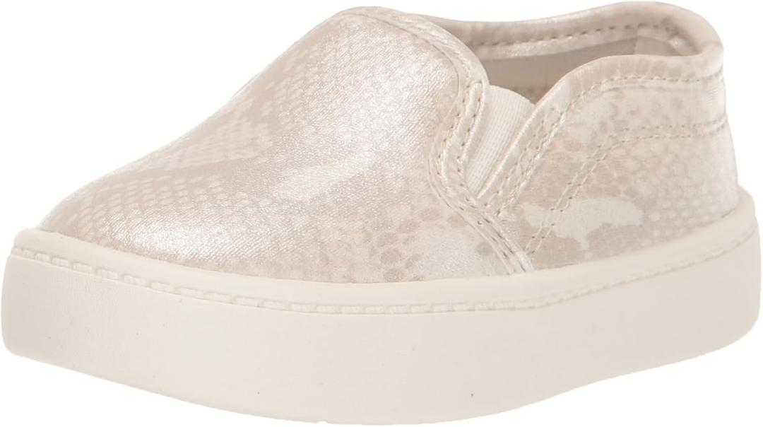 Carter's Unisex-Child Nettie Sneaker (10 Toddler, Khaki)