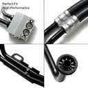 Engine Oil Cooler Hose Assembly Compatible with Chevrolet Silverado For GMC Sierra YUKON replace # 84828848,625-209, 625209, 5801032, 20828695