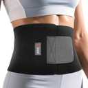 ZOYER Waist Trainer for Women Lower Belly Fat, Sweat Band for Stomach Weight Loss, Sweat More, Increase Core Stability, Size: Medium