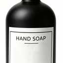 Bamboo Pump soap Dispenser (2 Clear B)