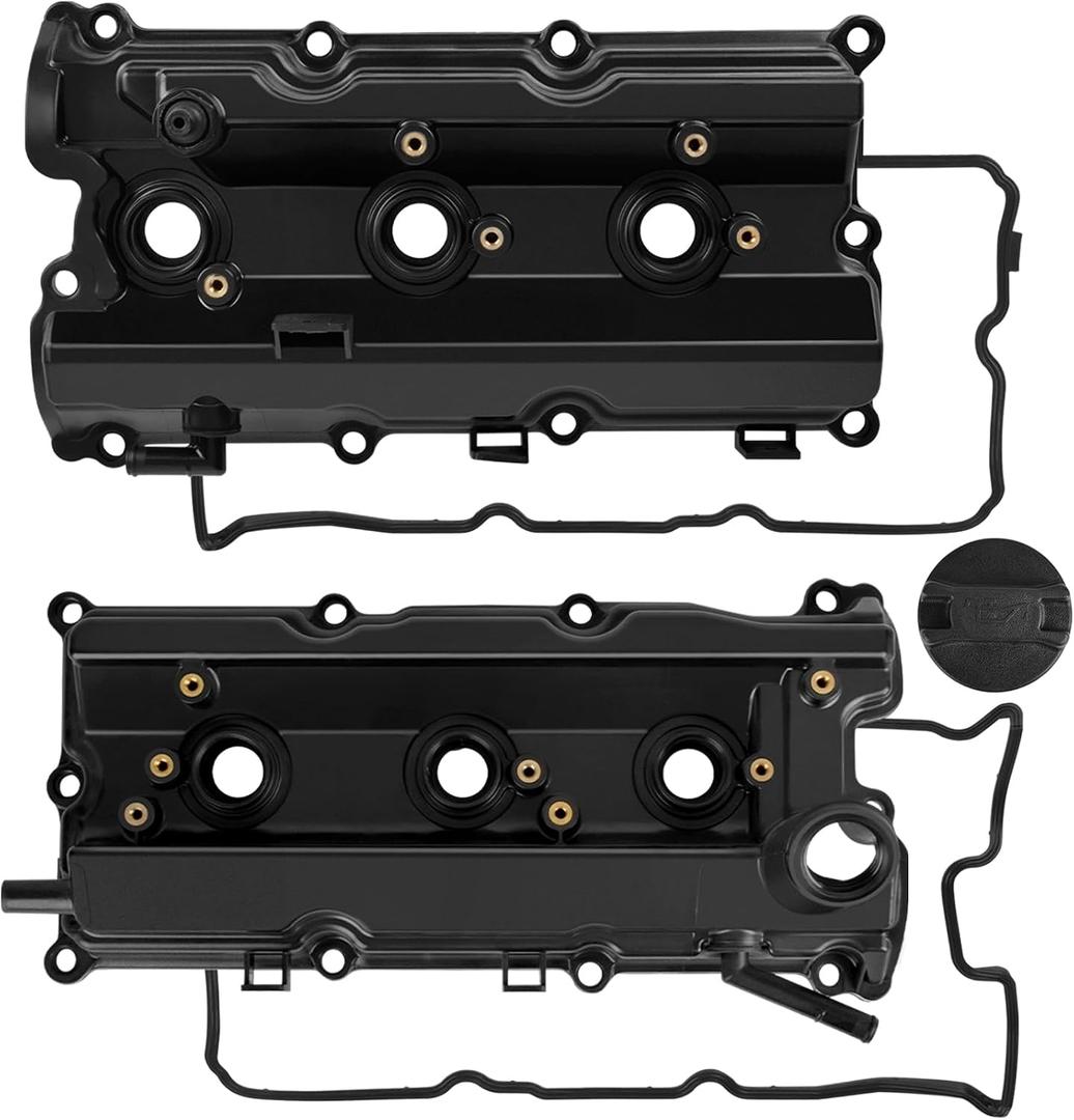 3.5L Engine Valve Cover fit for Infiniti 2003-2008 FX35 Nissan 350Z
For 2003-2007 G35, 2006-2008 M35, Nissan 2003-2008 350Z, V6 3.5L, with Gasket Bolts, 13264AM600 13264AM610