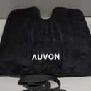 AUVON Gel Wheelchair Seat Cushion, Relieve Sciatica, Back, Coccyx, Pressure Sore and Ulcer Pain, Refreshing Ergonomic Chair Cushion with Waterproof Silk Fabric, Anti-Slip Cover