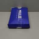 MIULEE Set of 2 Waffle Bathroom Rugs, Boho Bath Rugs Non Slip Washable, Super Absorbent Bath Mats, Ultra Soft Rubber Backed Shower Mats for Bathroom Floor, Tub and Shower, Dark Grey, 18x30 Inch