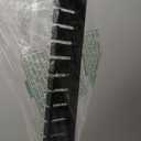 Cuipingoo Belt Hanger for Closet Max 42 Belts, 2-in-1 Wall Mount Belt Organizer with 360 Rotating Hooks, Wooden Tie and Belt Rack for Closet Accessories Organizers and Storage, Black