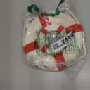 Rustic Nautical Decorative Welcome Cloth Life Ring Buoy Home Wall Door Hangings Decor, Red, Pack of 2