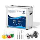 Granbo Professional 4.5L Ultrasonic Cleaner, Ultrasonic Jewelry Cleaner with Heater Timer and Degassing, Digital Ultrasonic Parts Cleaner for Dental Glasses Jewelry Small Parts Circuit Board