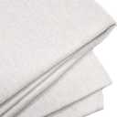 Linen Pre-Cut Qilting Fabric by The Yard Entelare(Ivory,1yd)