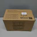 2 Pack Stackable Storage Kitchen Laundry Pantry Organizers,Trash Bag Holder Wall Mount,Garbage Bag Dispenser with Bamboo Top,White Large and Small