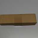 9.5 Large Acrylic Straw Holder for Cabinet Door - Reusable Tumbler Straw Organizer Storage, Small Kitchen Accessories Container, Ultra Sticky Cupboard Door Mounted (Transparent)