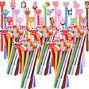 LiYiQ 100 Pcs Valentine's Day Animal Gel Ink Pen Fun Pens Kawaii Heart Capybara Frog Panda Shape Black Pen, Cute Pens for Office Home Student Present