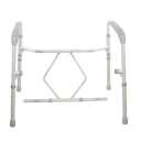 HEALTHLINE Heavy Duty Commode Bariatric, Medical Bedside Folding Bariatric Commode Chair Toilet for Elderly Seniors Disabled, Wide, 650 lbs, Gray