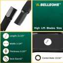 M170642 Mower Blades for 42" Deck Compatible with John Dee re X330 X350 X354 X370 X380, 2 Pack