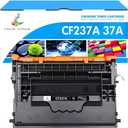 TRUE IMAGE Compatible Toner Cartridge Replacement for HP 37A CF237A 37X Work for Enterprise M607n M608dn M609 M608n M607dn M608x M609x MFP M632 M631 M631h M633fh Printer (Black, 1-Pack)